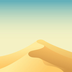 Desert landscape background design Royalty Free Vector Image