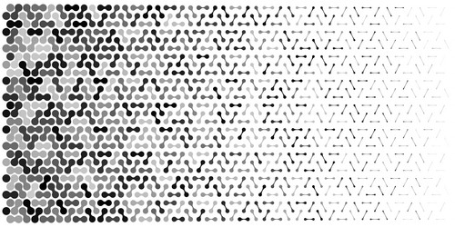 Abstract Liquid Blob Pattern vector image