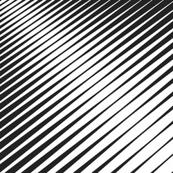 halftone diagonal lines with different width vector image