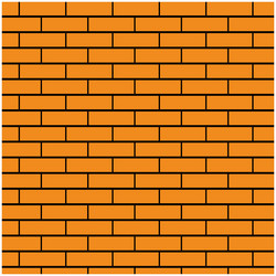 texture background design with brick color vector image