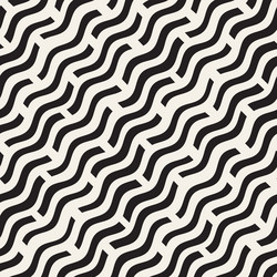 seamless pattern repeating geometric elements vector image