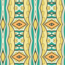 Abstract seamless ornament pattern vector