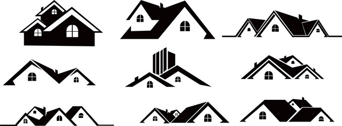 home house real estate vector