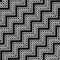 design seamless monochrome grating zigzag pattern vector image