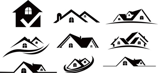 home house real estate vector