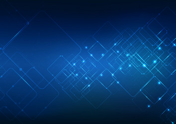 Abstract technology futuristic concept glowing Vector Image