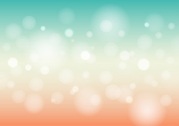 Abstract gradient background light bokeh on green vector