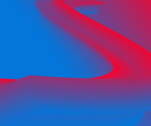 Gradient abstract wave background vector
