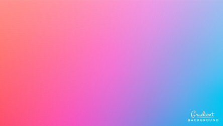 Abstract Colorful Gradient Background vector image