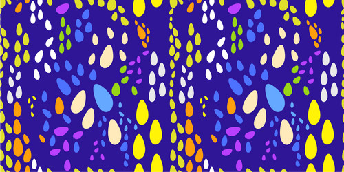 Abstract spotted seamless pattern with violet vector