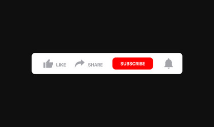 lower third for video streaming platform vector image
