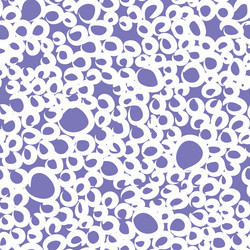 random sloppy circles seamless pattern vector image