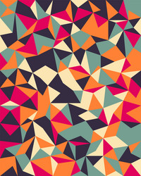 Seamless background from cells triangles vector