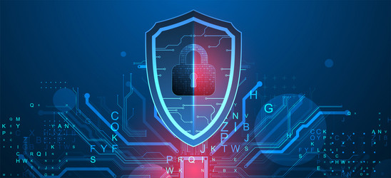technological abstract background on the topic vector image