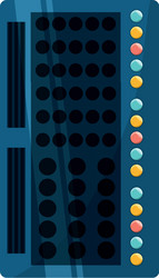 database server storage vector image