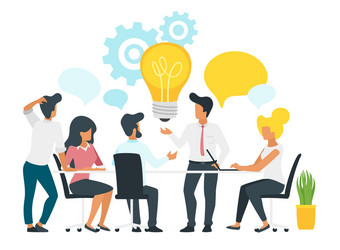 problem solving concept business vector image