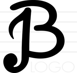 Set Of The Letter B Logo Can Be Used For Names Beginning With The Letter B  Or Names Containing The Letter B Available In Vector File Format Stock  Illustration - Download Image