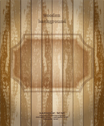 Rustic Wooden Plank Background Vector Image