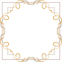 Vintage beautiful elegant frame element for design vector