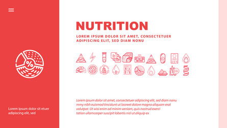 seo search engine optimization landing header vector