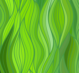 Wave background of doodle drawn lines vector