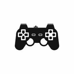 Simple Game Controller Icon vector image