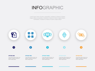 smart contract blockchain protocol ethereum vector image