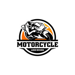motosport logo template Vector Image