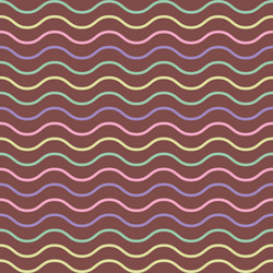 Chocolate Wave Pattern Vector Image