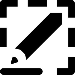 Design pencil icon vector