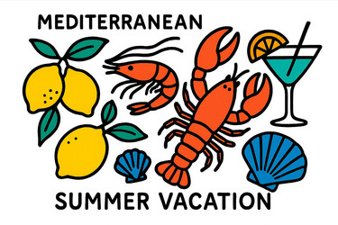 vibrant capturing Vector Image