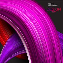 abstract background colorful curve imag vector image
