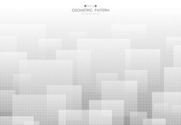 Modern Geometric Technology Pattern vector image