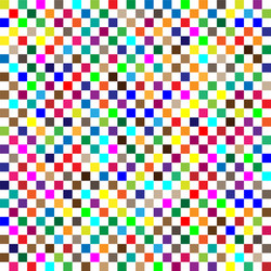 seamless random squares mosaic tiles pixelated vector image