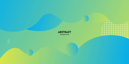 abstract dynamic blue and yellow gradient textured vector image
