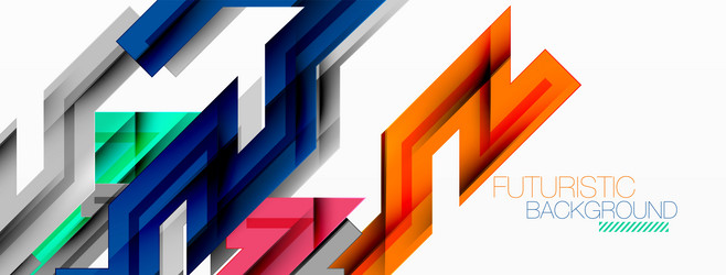 dynamic lines geometric background vector image