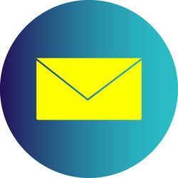 message icon vector image