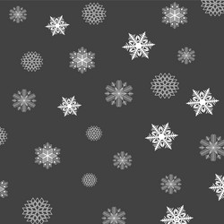 snowflake pattern vector image