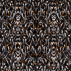 abstract seamless pattern of warped vector image
