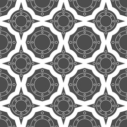 seamless pattern with techno elements vector image