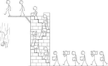 Stick Figure Construction Building Vector Images (over 150)