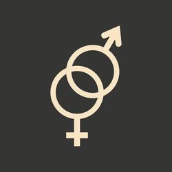 flat with shadow icon and mobile application vector image