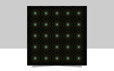 gradient circle design in black background vector image