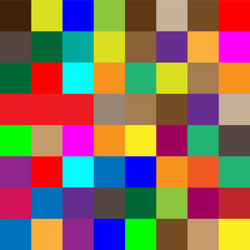 seamless random squares mosaic tiles pixelated vector image