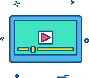 web layout icon design vector image