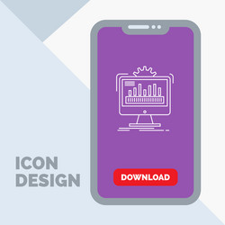 dashboard admin monitor monitoring processing vector image
