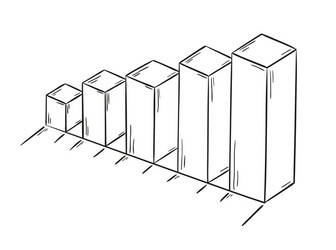 graph of a function vector image