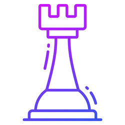 Strategy icon for graphic and web design vector