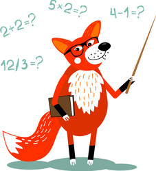Teacher Pointing Pointer vector image
