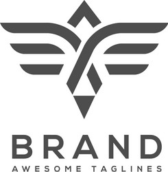 Elegant Wing Logo vector